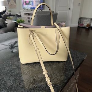 Kate spade crossbody! Yellow, super cute, tons of space, looks brand new!